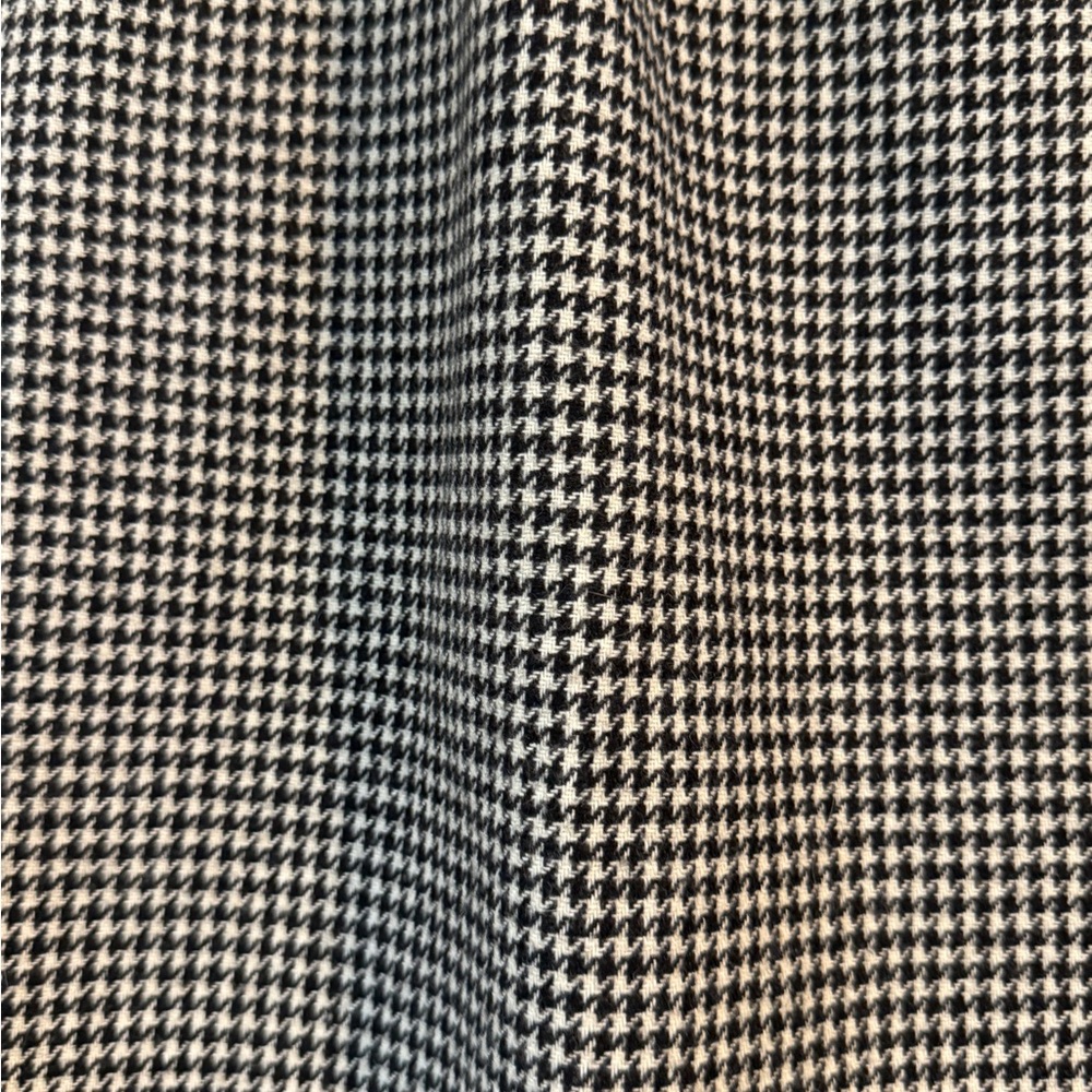Vintage Peabody House Houndstooth Midi Skirt 9/10 | Wool Blend | 80s 90s - Picture 3 of 8